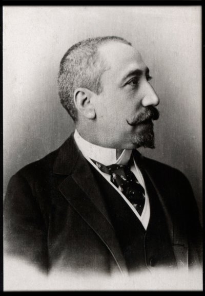Portrait of Anatole France by French Photographer